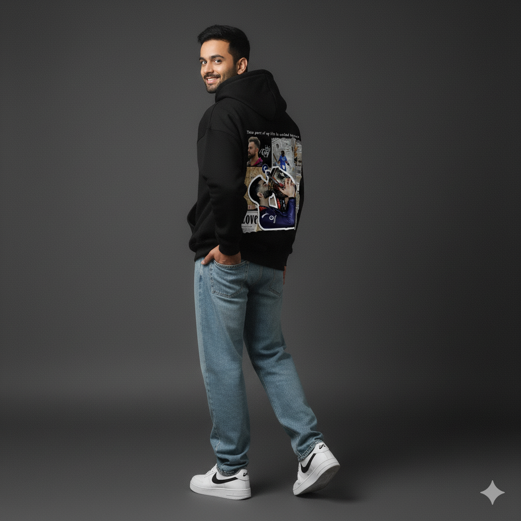 VIRAT BELIEVE!! Zip-Up Hoodie