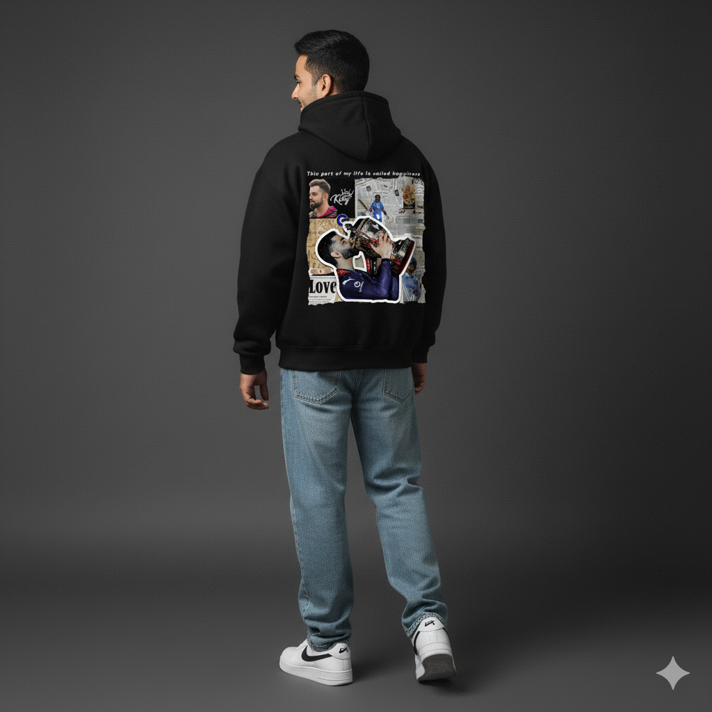 VIRAT BELIEVE!! Zip-Up Hoodie