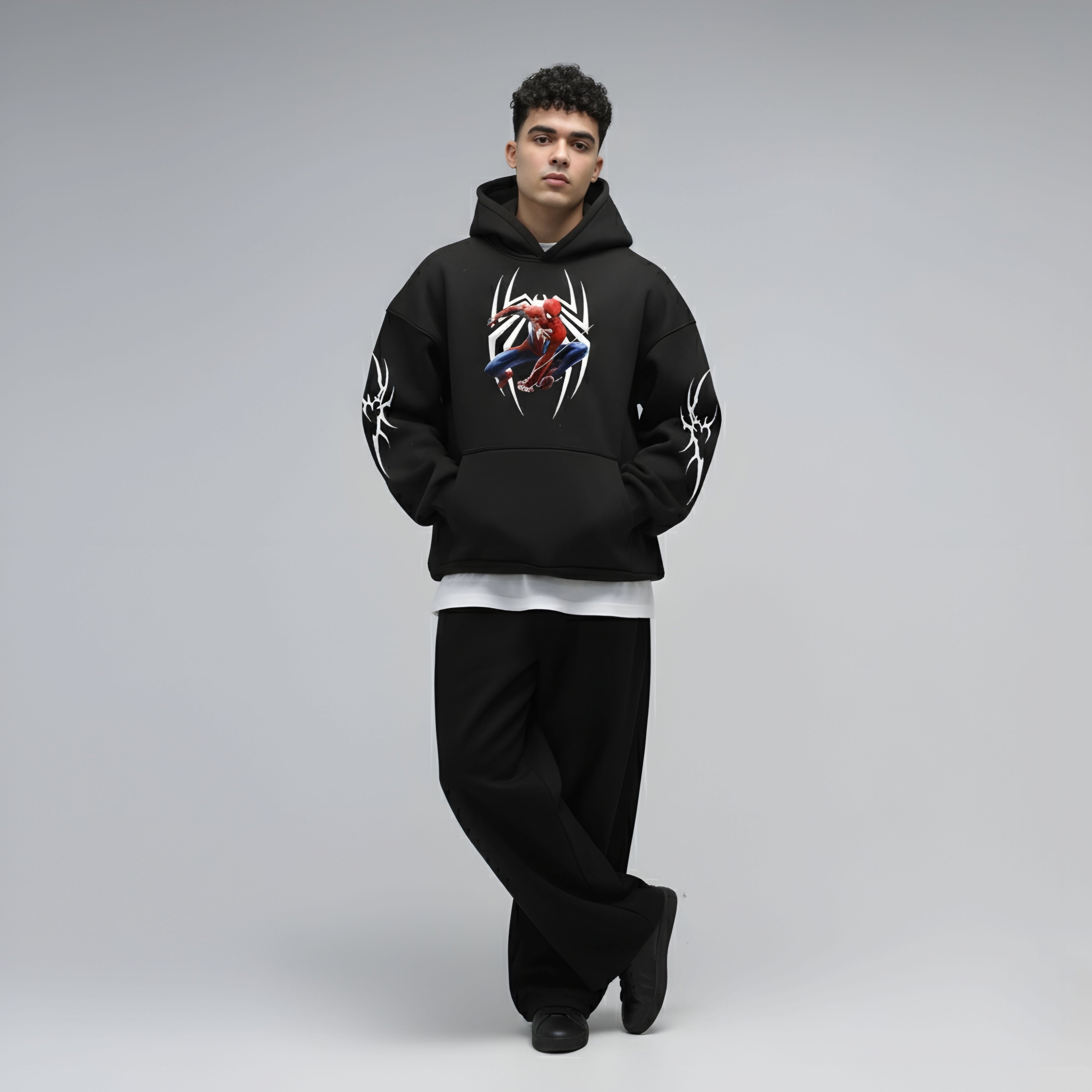 Spider Venom Hoodie 🕷️400 GSM Premium Streetwear Edition